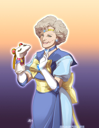 Illustration for article titled These Sailor Moon Golden Girls drawings thank you for fighting evil by moonlight